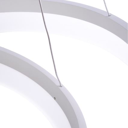LED Luster na sajli RING s daljinskim upravljačem LED/60W/230V