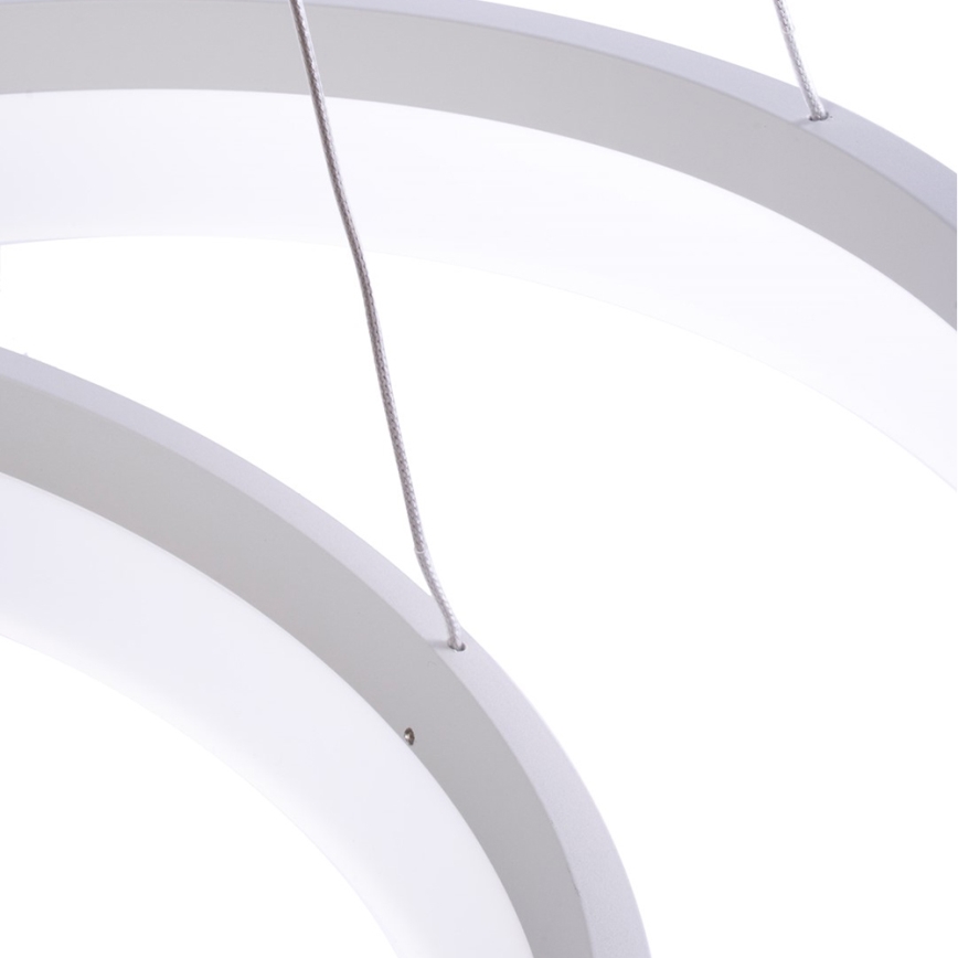 LED Luster na sajli RING s daljinskim upravljačem LED/60W/230V