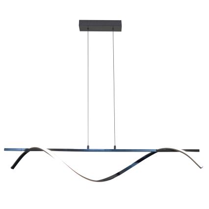 LED Luster na sajli RUMBA LED/23W/230V 4000K sjajni krom