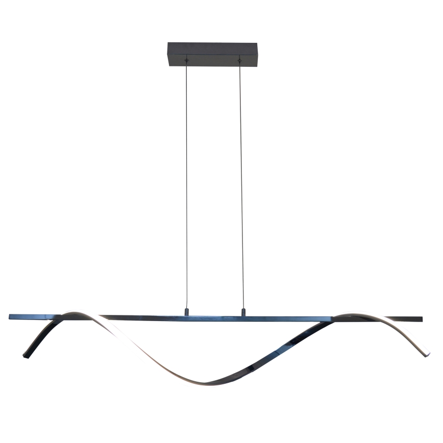 LED Luster na sajli RUMBA LED/23W/230V 4000K sjajni krom