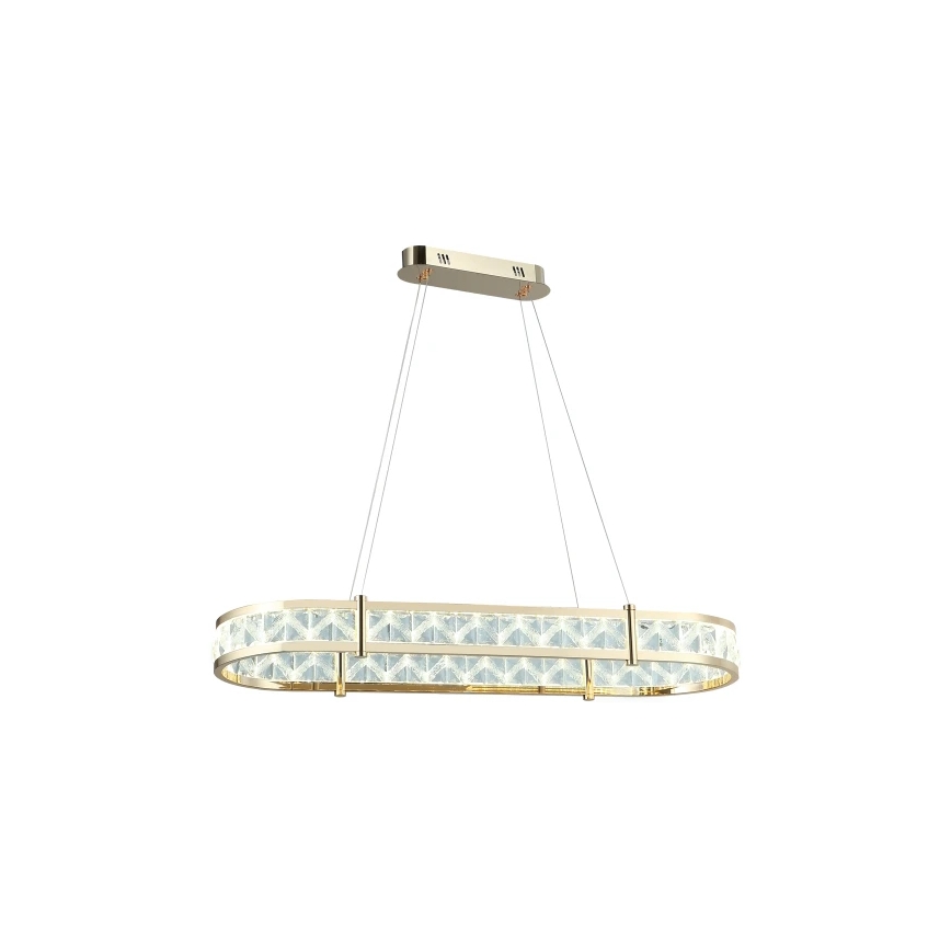 LED prigušivi kristalni luster na sajli ENRIQUE LED/50W//230V 3000-6000K + daljinski upravljač