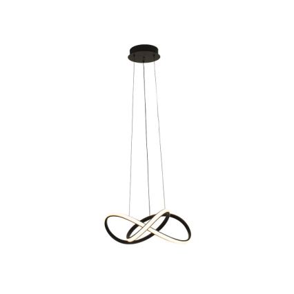 LED luster na sajli s mogućnošću prigušivanja LED/65W/230V 3000-6500K Ø 49 cm + daljinski upravljač