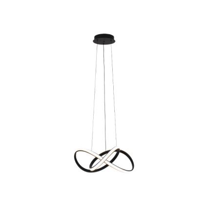 LED luster na sajli s mogućnošću prigušivanja LED/65W/230V 3000-6500K Ø 49 cm + daljinski upravljač