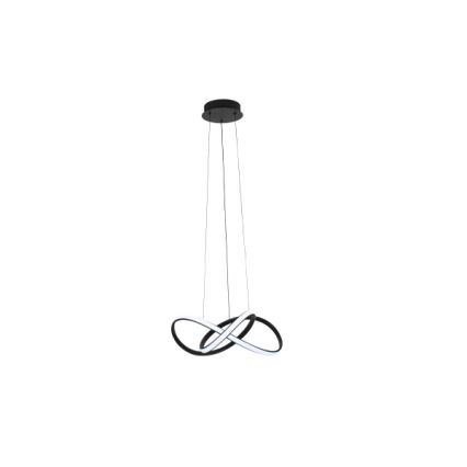 LED luster na sajli s mogućnošću prigušivanja LED/65W/230V 3000-6500K Ø 49 cm + daljinski upravljač