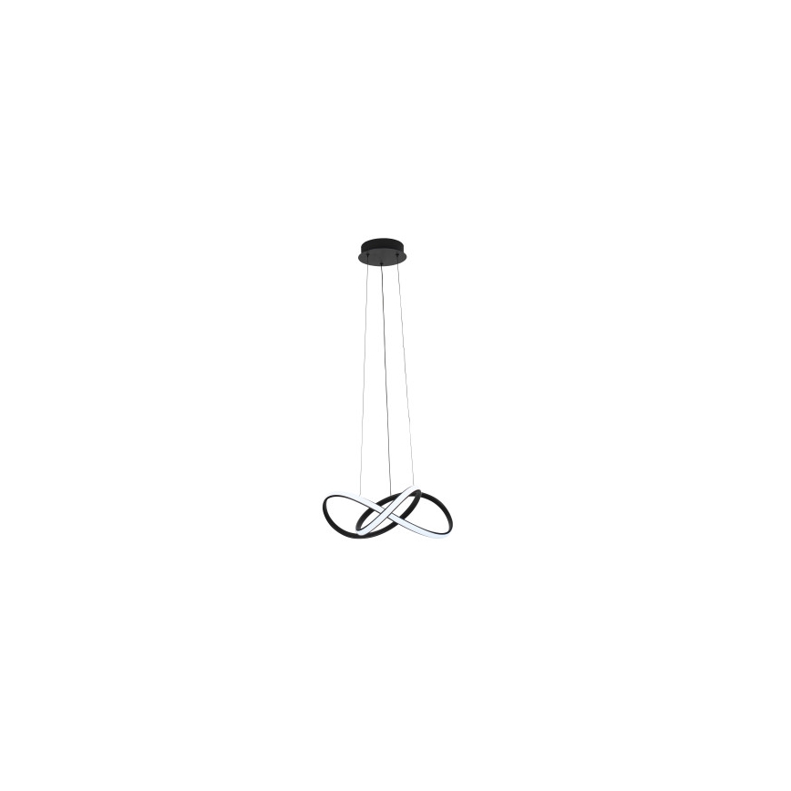 LED luster na sajli s mogućnošću prigušivanja LED/65W/230V 3000-6500K Ø 49 cm + daljinski upravljač