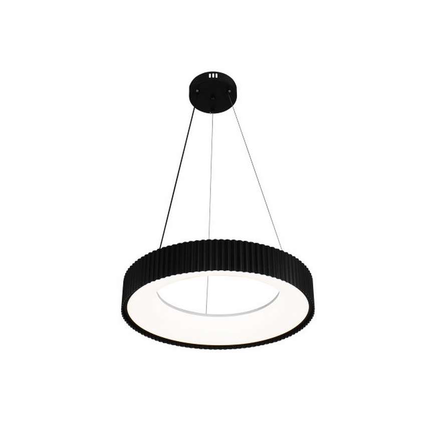 LED luster s mogućnošću prigušivanja na sajli LED/75W/230V 3000-6500K Ø 49 cm + daljinski upravljač