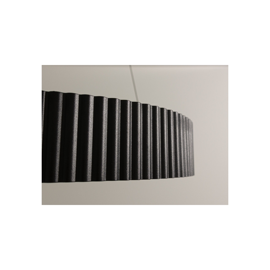 LED luster s mogućnošću prigušivanja na sajli LED/75W/230V 3000-6500K Ø 49 cm + daljinski upravljač