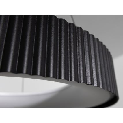 LED luster s mogućnošću prigušivanja na sajli LED/75W/230V 3000-6500K Ø 49 cm + daljinski upravljač