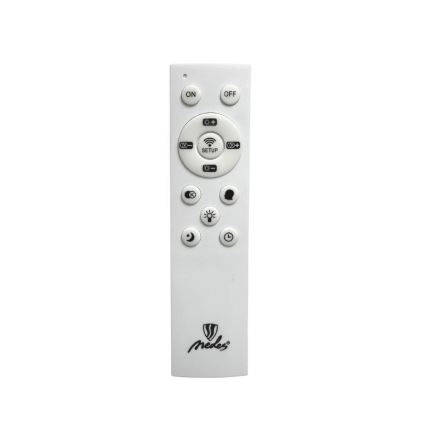 Prigušivi LED luster na sajli LED/85W/230V 3000-6500K Ø 60 cm + daljinski upravljač