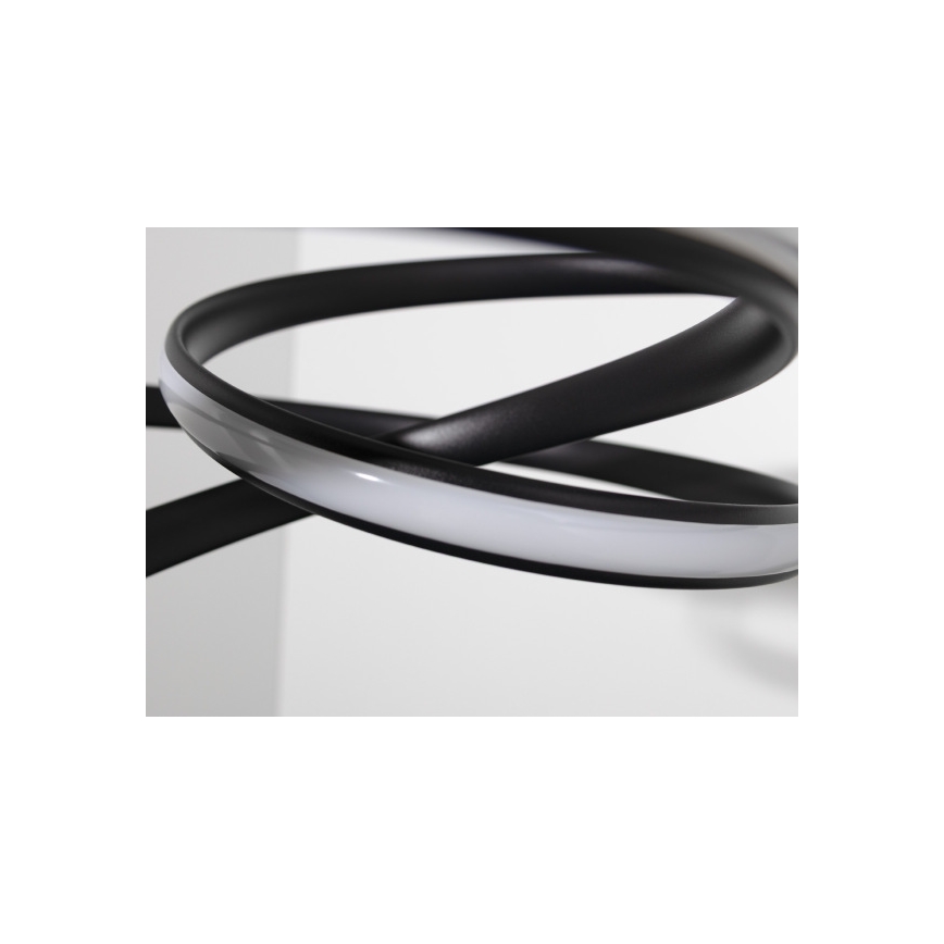 LED prigušivi luster na sajli, 85 W, 230 V, 3000–6500 K, ø 49 cm, s daljinskim upravljačem