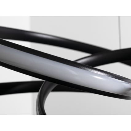 LED prigušivi luster na sajli, 85 W, 230 V, 3000–6500 K, ø 49 cm, s daljinskim upravljačem