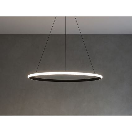 LED luster na sajli s prigušivanjem LED/32W/230V 3000-6500K Ø 60 cm + daljinski upravljač