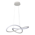 LED luster na sajli s prigušivanjem LED/65W/230V 3000-6500K Ø 49 cm + daljinski upravljač