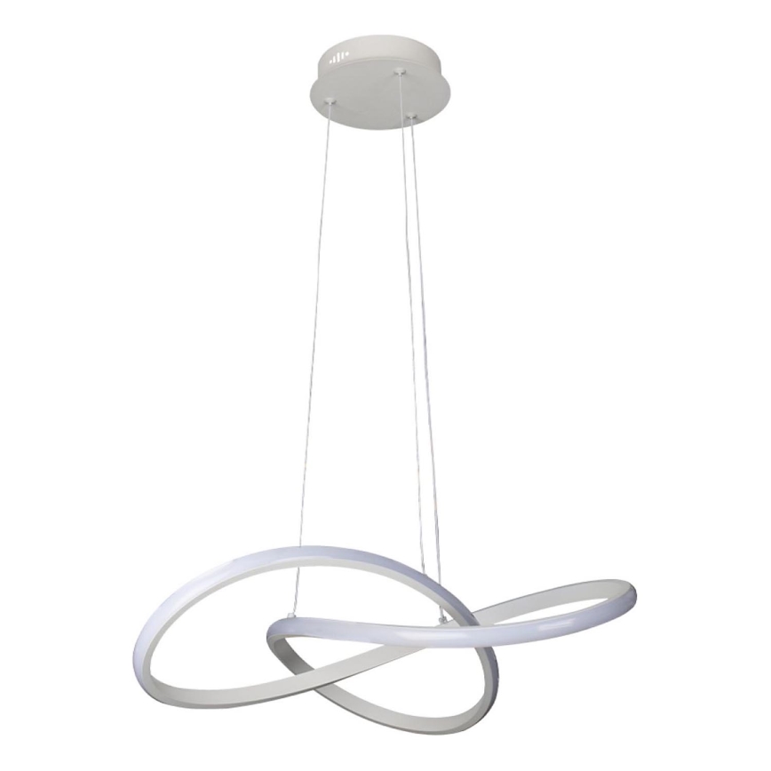 LED luster na sajli s prigušivanjem LED/65W/230V 3000-6500K Ø 49 cm + daljinski upravljač