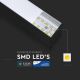 LED Luster na sajli SAMSUNG CHIP LED/40W/230V 4000K crna