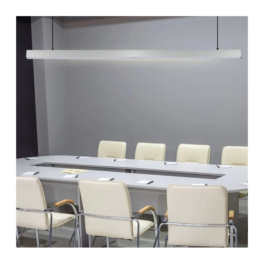 LED Luster na sajli SAMSUNG CHIP LED/40W/230V 4000K srebrna