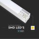 LED Luster na sajli SAMSUNG CHIP LED/40W/230V 6400K bijela