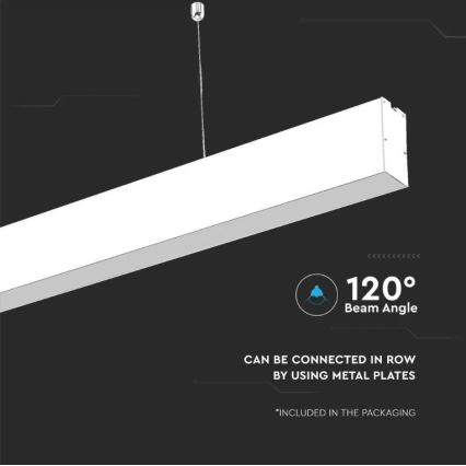 LED Luster na sajli SAMSUNG CHIP LED/40W/230V 6400K bijela