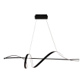 LED Luster na sajli SASH LED/36W/230V crna