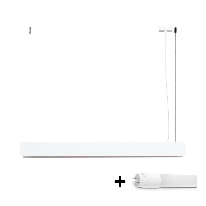 LED Luster na sajli SPARK 1xG13/8,5W/230V bijela
