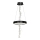 LED luster na sajli SPARK LED/35W/230V crna