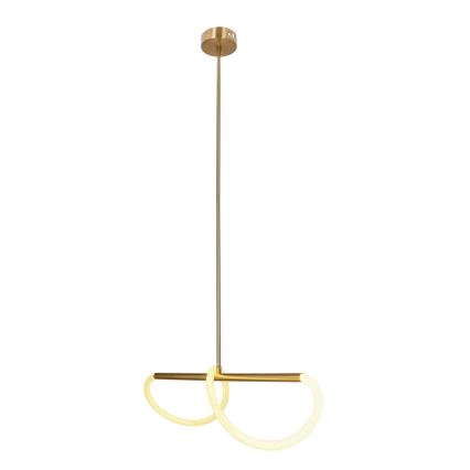 LED luster na sajli SUPREME LED/18W/230V 80 cm zlatni