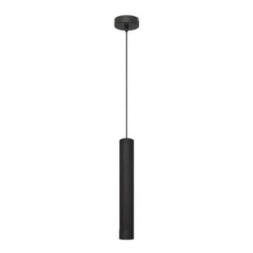 LED Luster na sajli TUBA 1xGU10/4,8W/230V crna