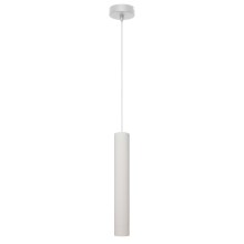 LED Luster na sajli TUBA 1xGU10/6,5W/230V bijela