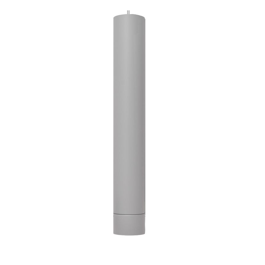 LED Luster na sajli TUBA 3xGU10/4,8W/230V siva
