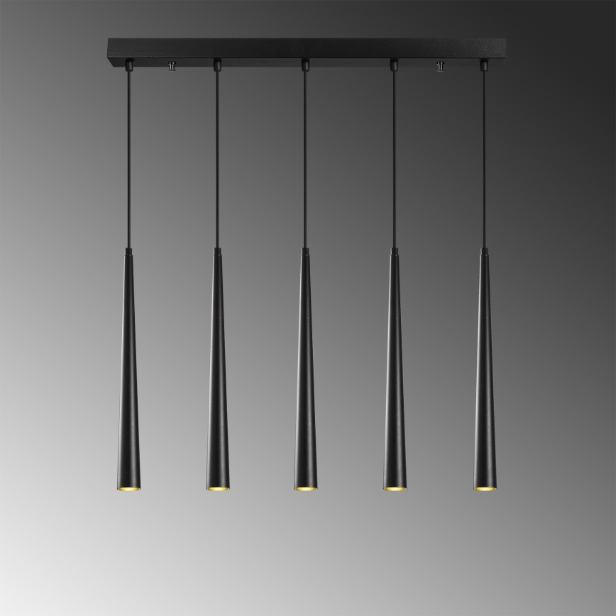 LED luster na sajli UGUR 5xLED/3W/230V