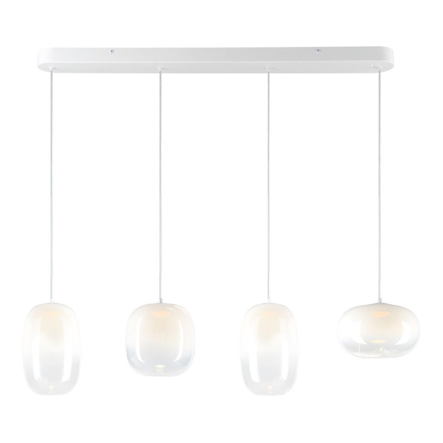 LED Luster na sajli VASO LED/15W/230V bijela