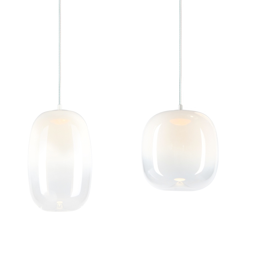 LED Luster na sajli VASO LED/15W/230V bijela