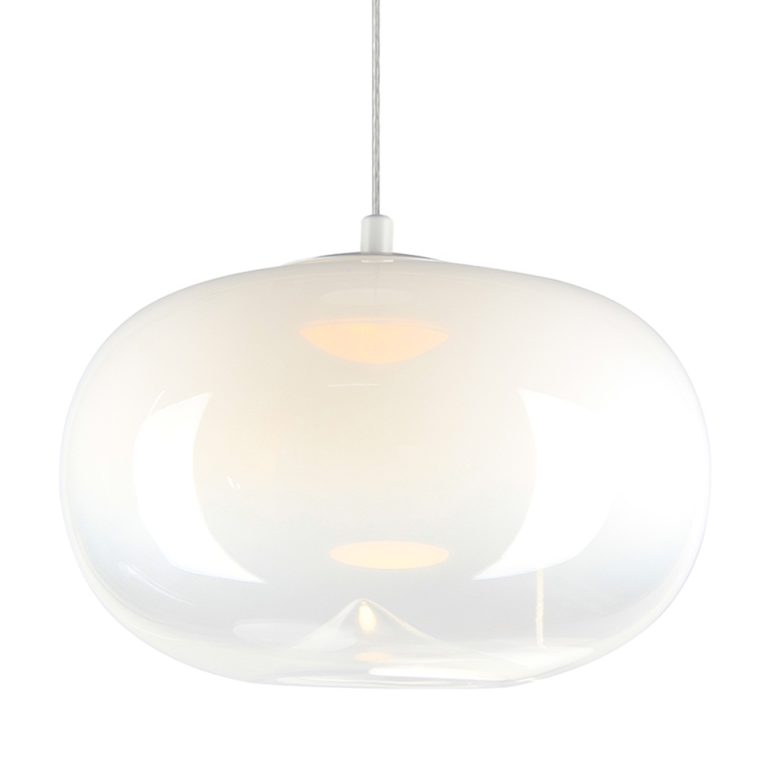 LED Luster na sajli VASO LED/4W/230V pr. 18 cm bijela