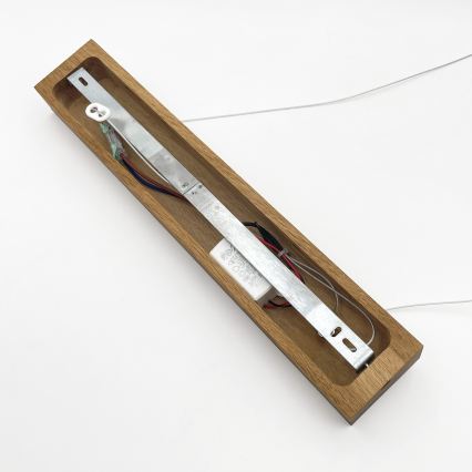 LED luster na sajli VERDE LED/18W/230V 3000K 76 cm hrast