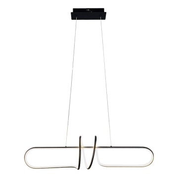 LED Luster na sajli VERTIGO LED/54W/230V crna
