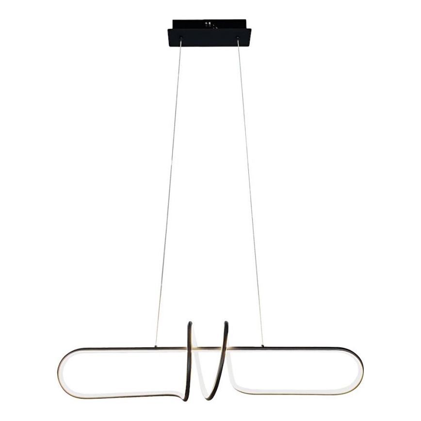 LED Luster na sajli VERTIGO LED/54W/230V crna