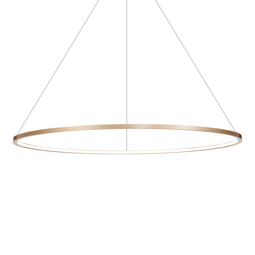 LED Luster na sajli za kupaonicu SATURNO LED/57W/230V IP44 zlatna
