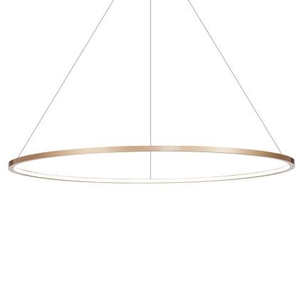 LED Luster na sajli za kupaonicu SATURNO LED/65W/230V IP44 zlatna