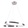 LED Luster na sajli ZEFIRA LED/40W/230V 4000K pr. 50 cm sjajni krom