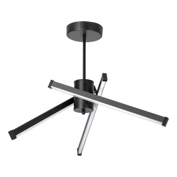 LED luster na štapu 3xLED/10W/230V 3000-6500K promjer 62 cm crna