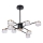 LED luster na štapu 8xLED/6W/230V 3000-6500K promjer 68 cm zlatna/crna