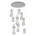 LED Luster na uže CREMONA LED/51W/230V 3000K matni krom