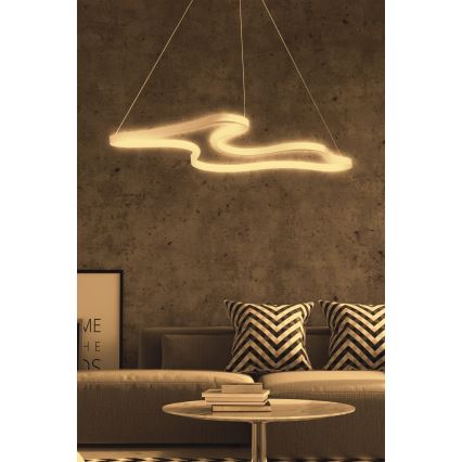 LED Luster na užetu ARTISAN LED/36W/230V 4000K bijeli