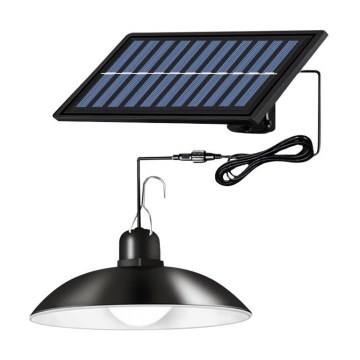 LED luster na užetu s mogućnošću prigušivanja i senzorom LED/1,8W/3,7V IP44 6500K 1600 mAh + daljinsko upravljanje