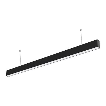 LED luster na užetu SAMSUNG CHIP LED/40W/230V 4000K crna