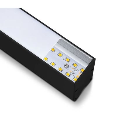 LED luster na užetu SAMSUNG CHIP LED/40W/230V 4000K crna