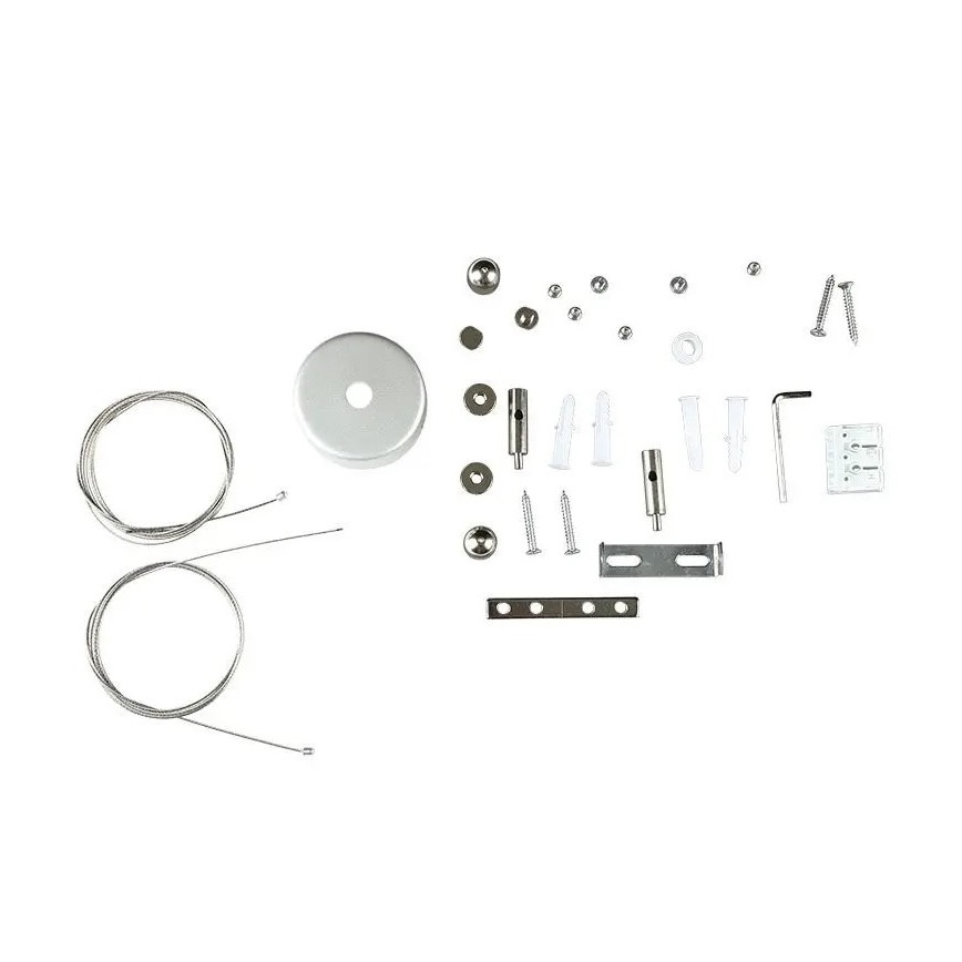 LED luster na užetu SAMSUNG CHIP LED/40W/230V 4000K crna