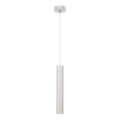LED luster na užetu TUBA 1xGU10/4,8W/230V bijela