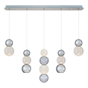 LED Luster na žici CREMONA LED/27W/230V 3000K matni krom