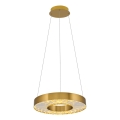 LED Luster na žici JESI LED/35W/230V 3000K promjer 40 cm brončana